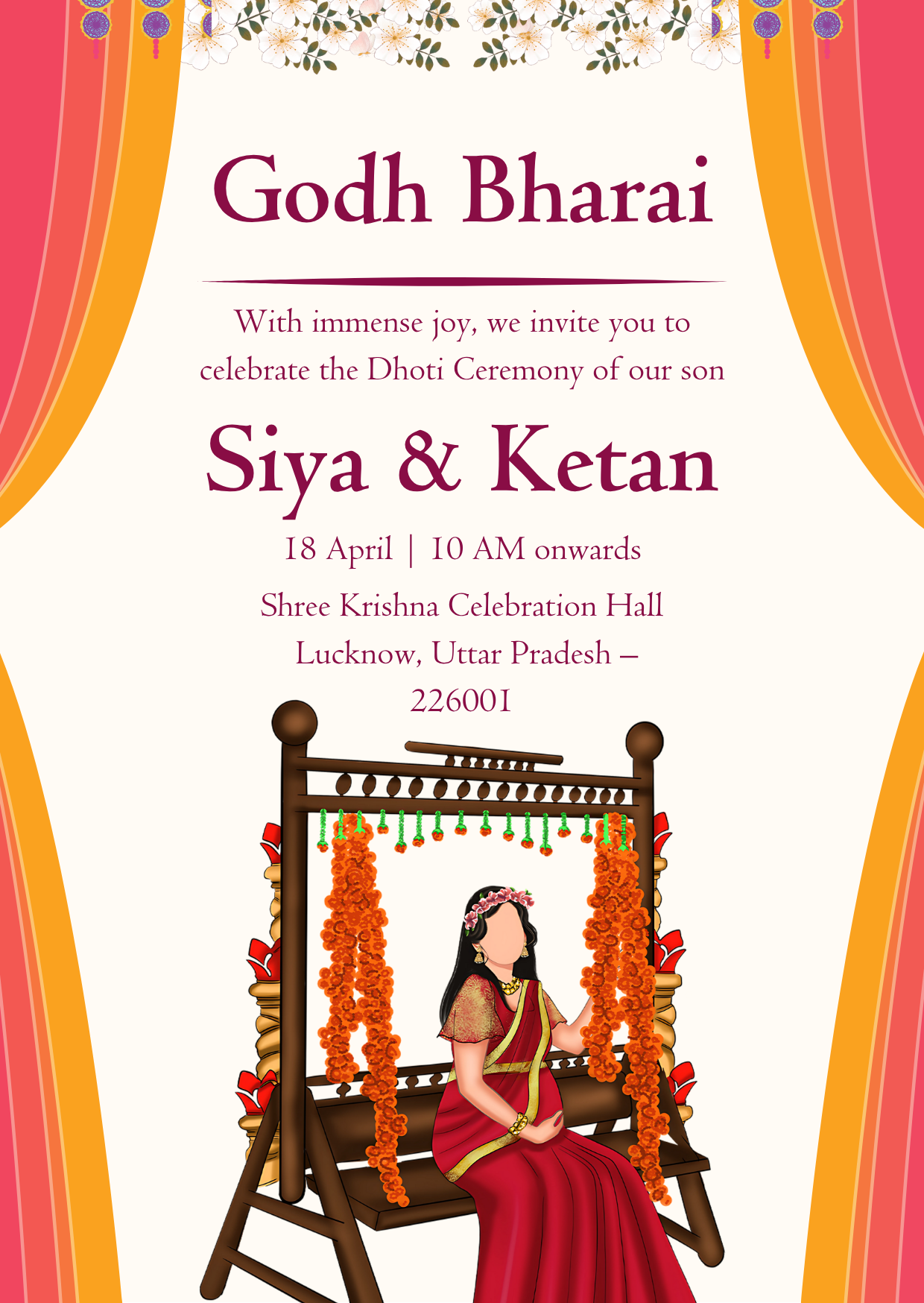 Baby Shower Invitation Design 04