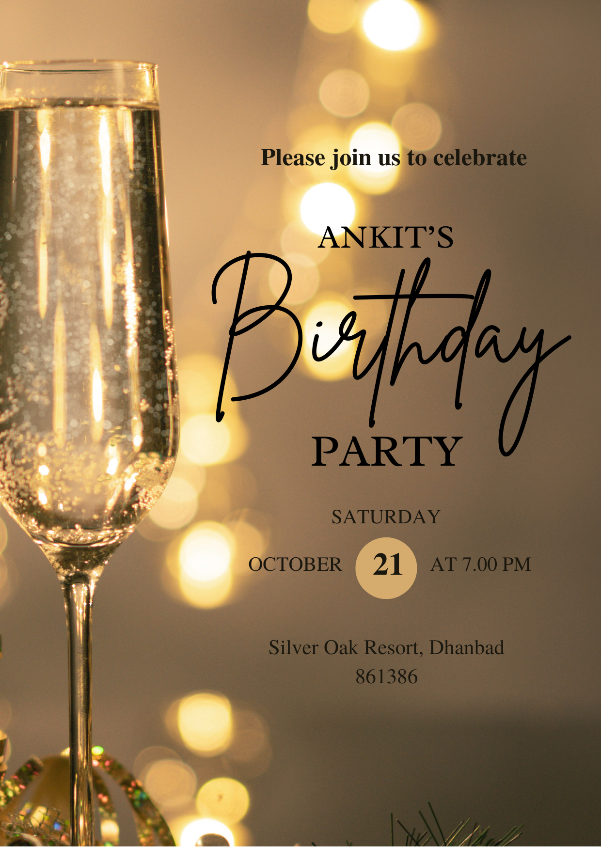 Birthday Invitation Design 15
