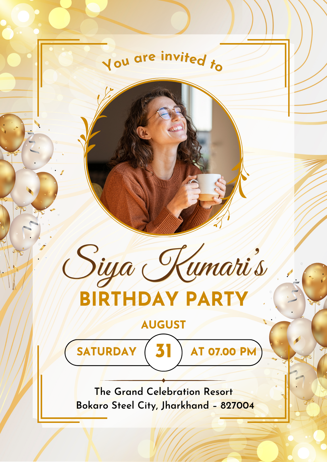 Birthday Invitation Design 04