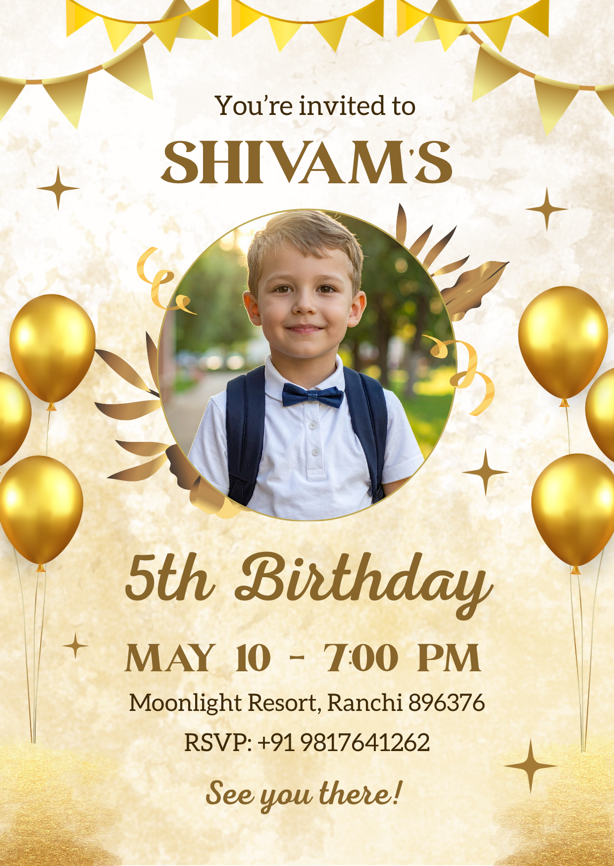 Birthday Invitation Design 05