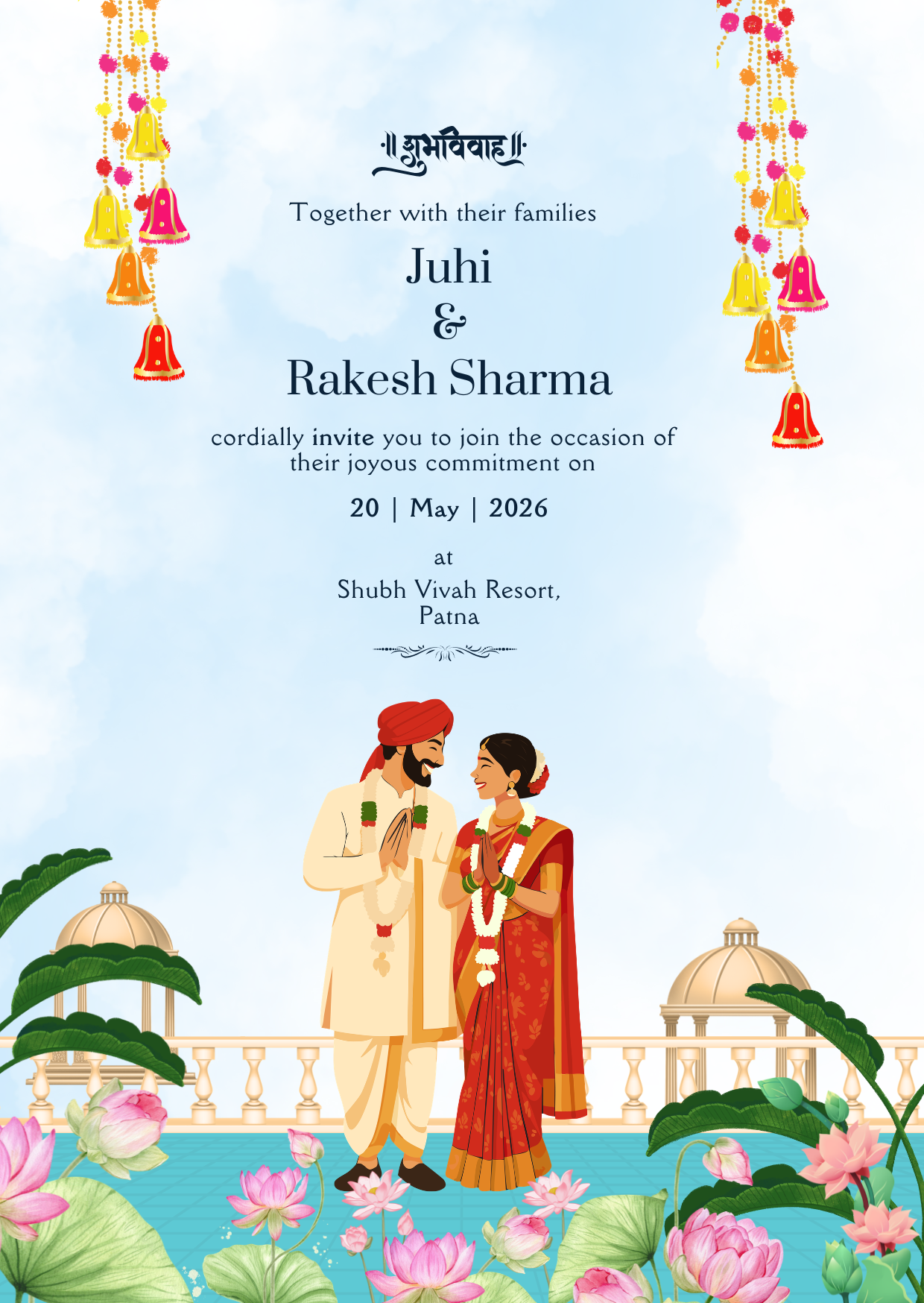 Wedding Invitation Design 10