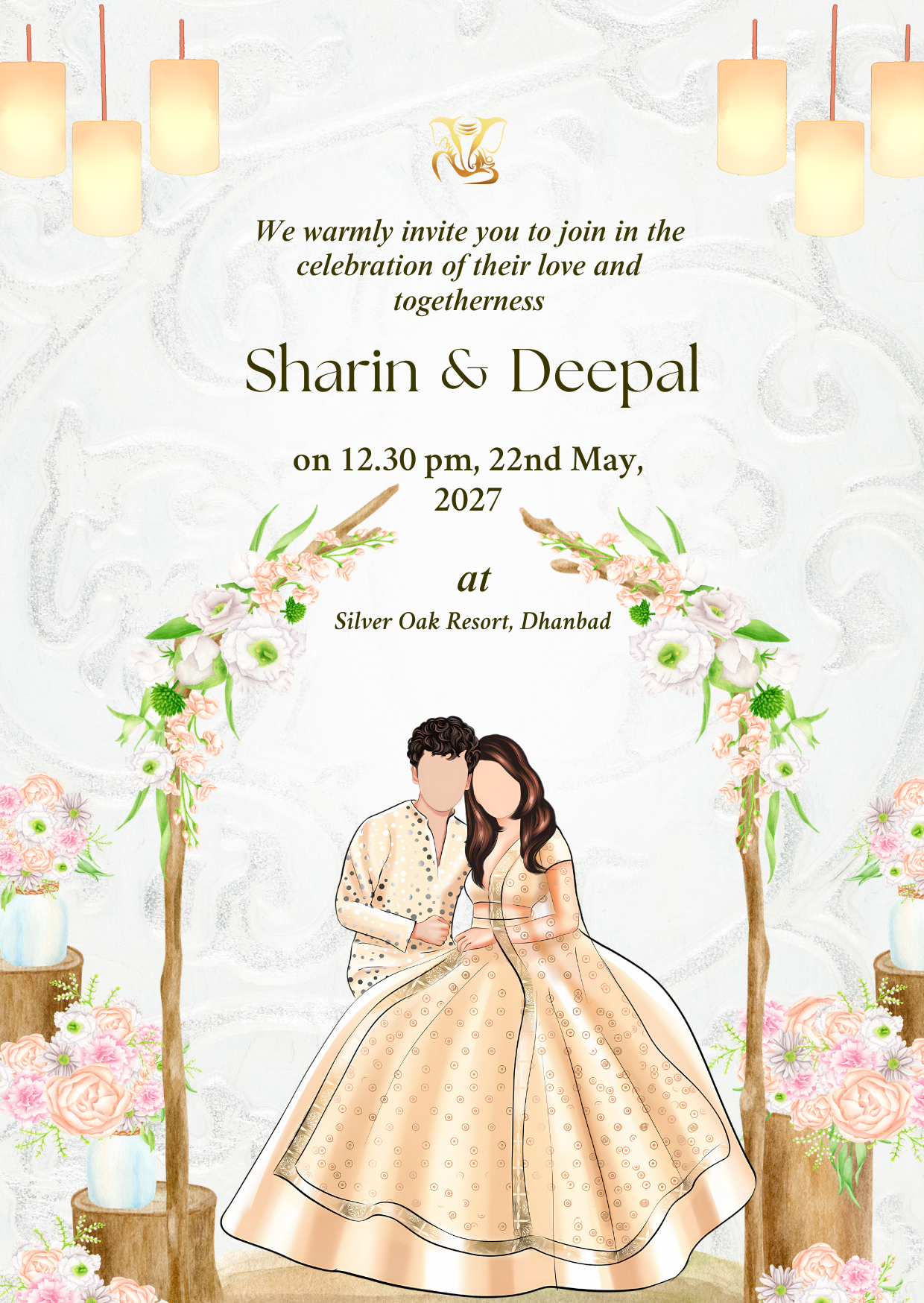 Wedding Invitation Design 13