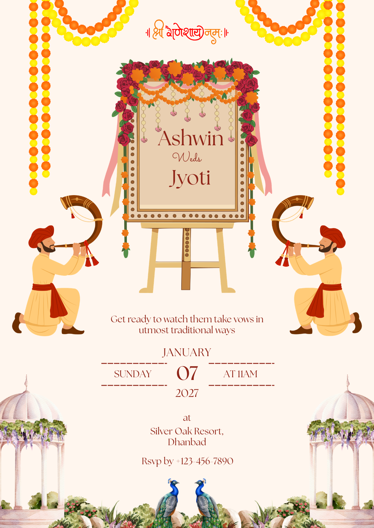 Wedding Invitation Design 15