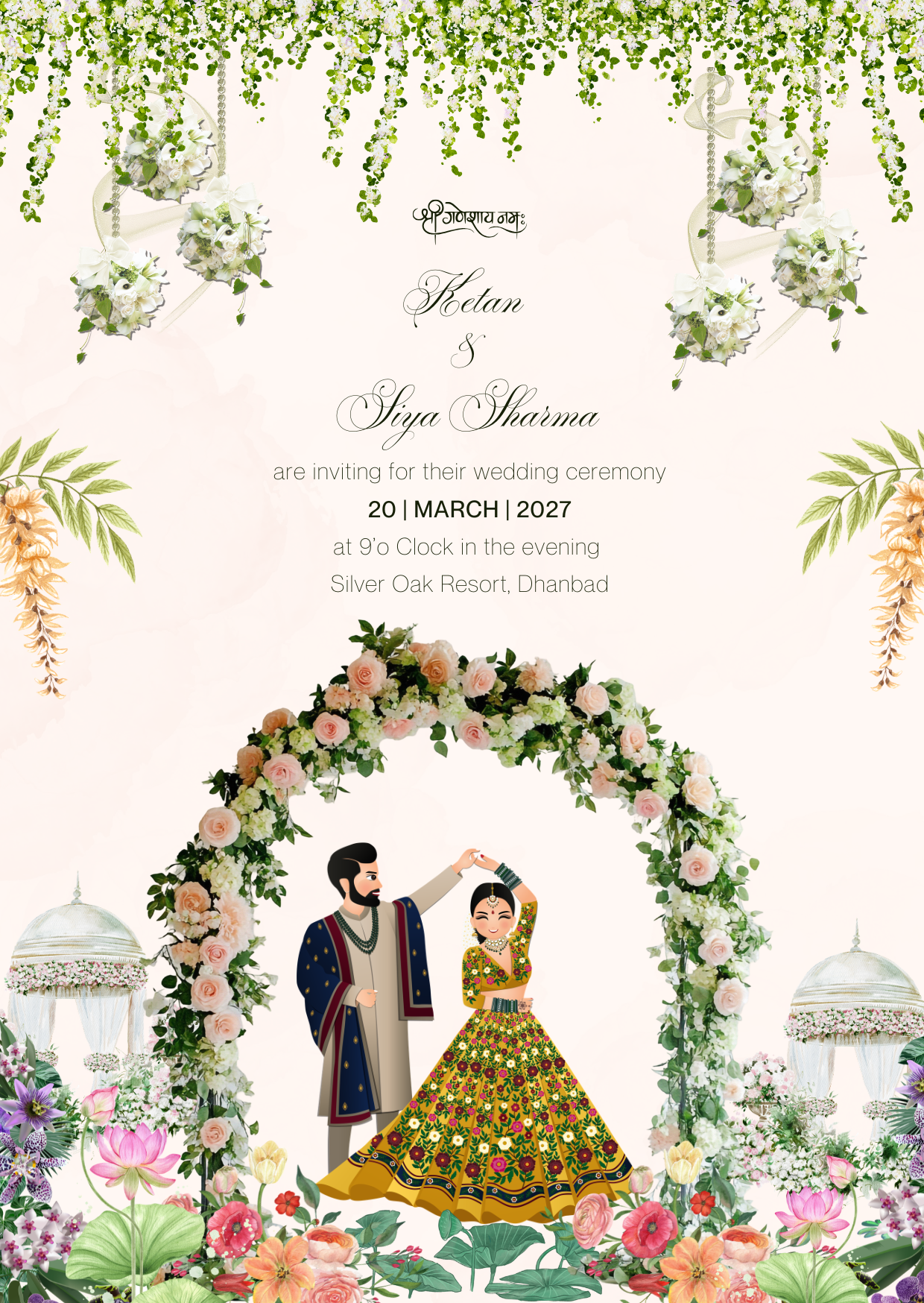 Wedding Invitation Design 18