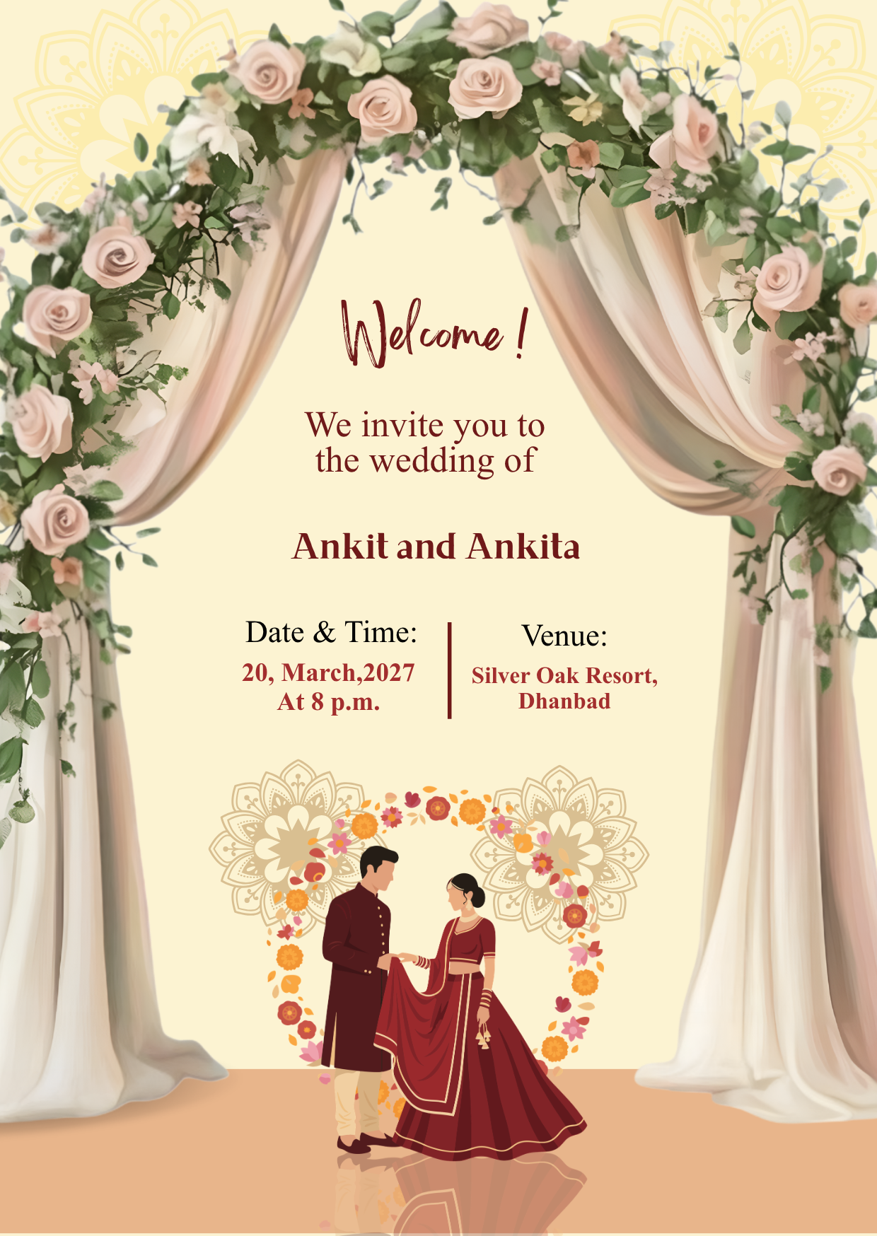 Wedding Invitation Design 19