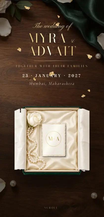 The Velvet Box demo website